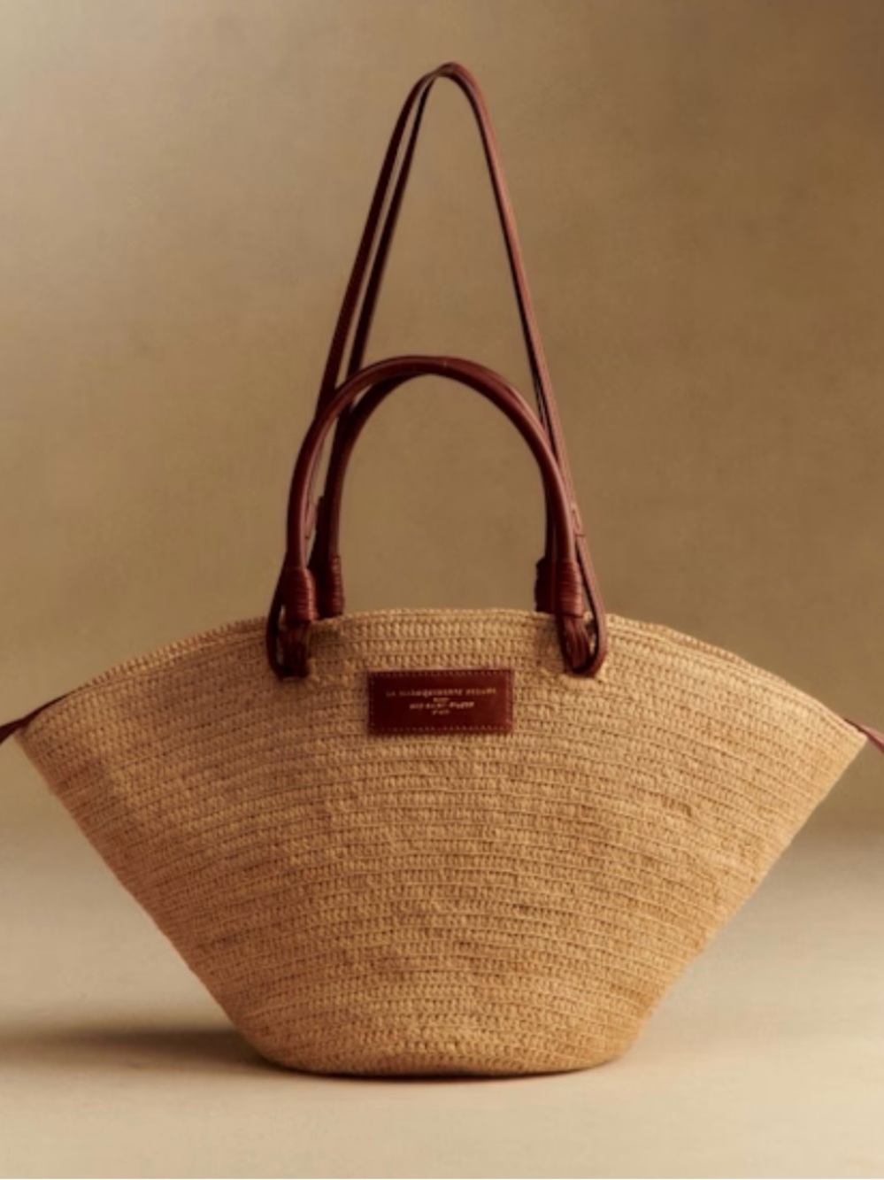 JUSTINE BASKET BAG - Picture 2 of 10
